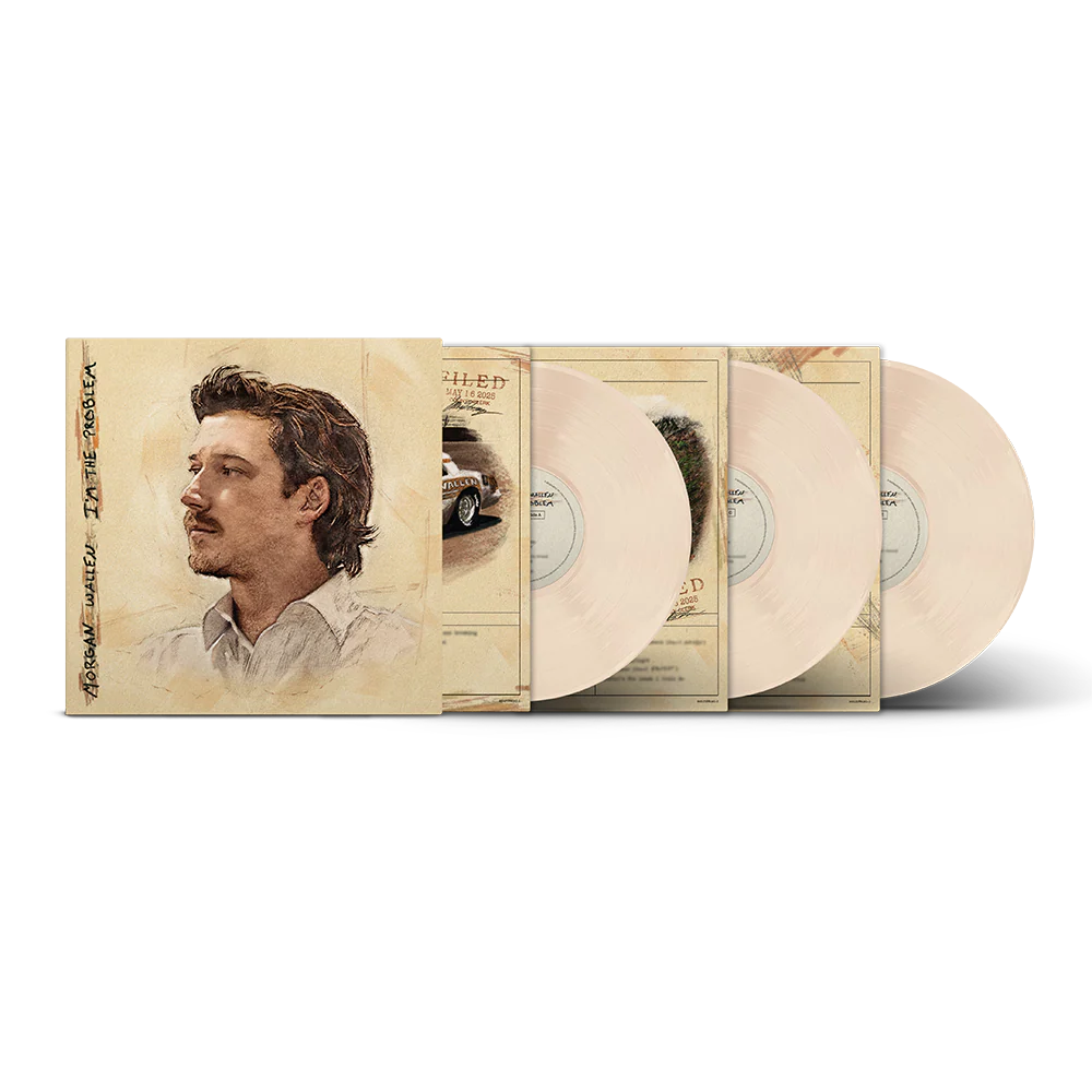 Limited Edition Exclusive I’m The Problem Bone White 3LP