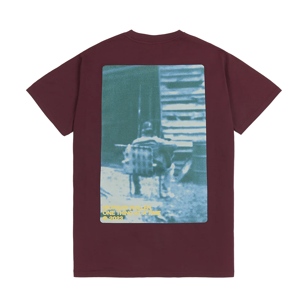 409-one-thing-at-a-time-burgundy-t-shirt-2.webp One Thing At A Time Burgundy T-Shirt